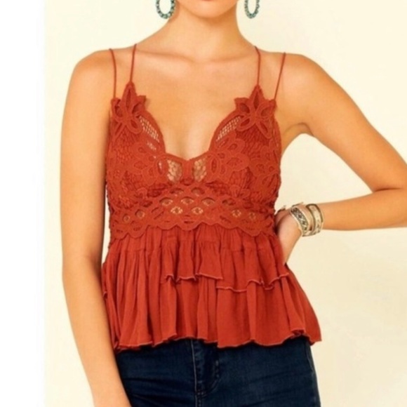 Free People Tops - NWT Free People Adella Cami in Winding Roads Size M
